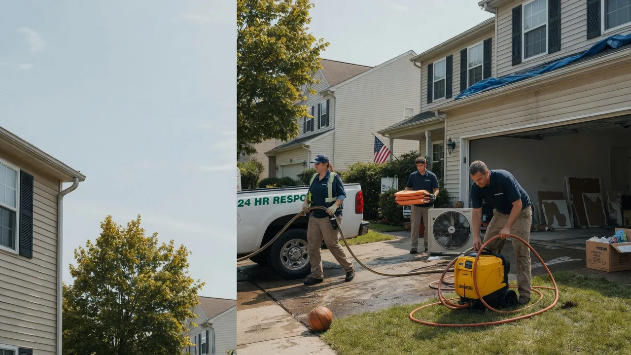 Emergency Water Damage Restoration in Dickerson Run, PA near me